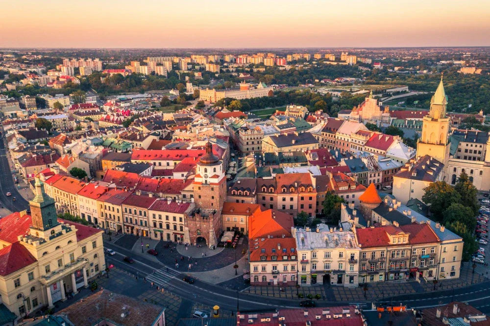 widok na lubelszczyznę