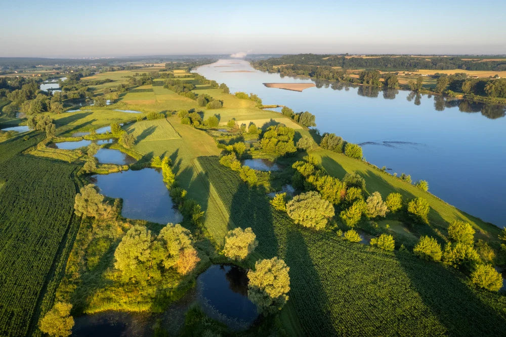 widok na krajobraz w kujawsko pomorskim