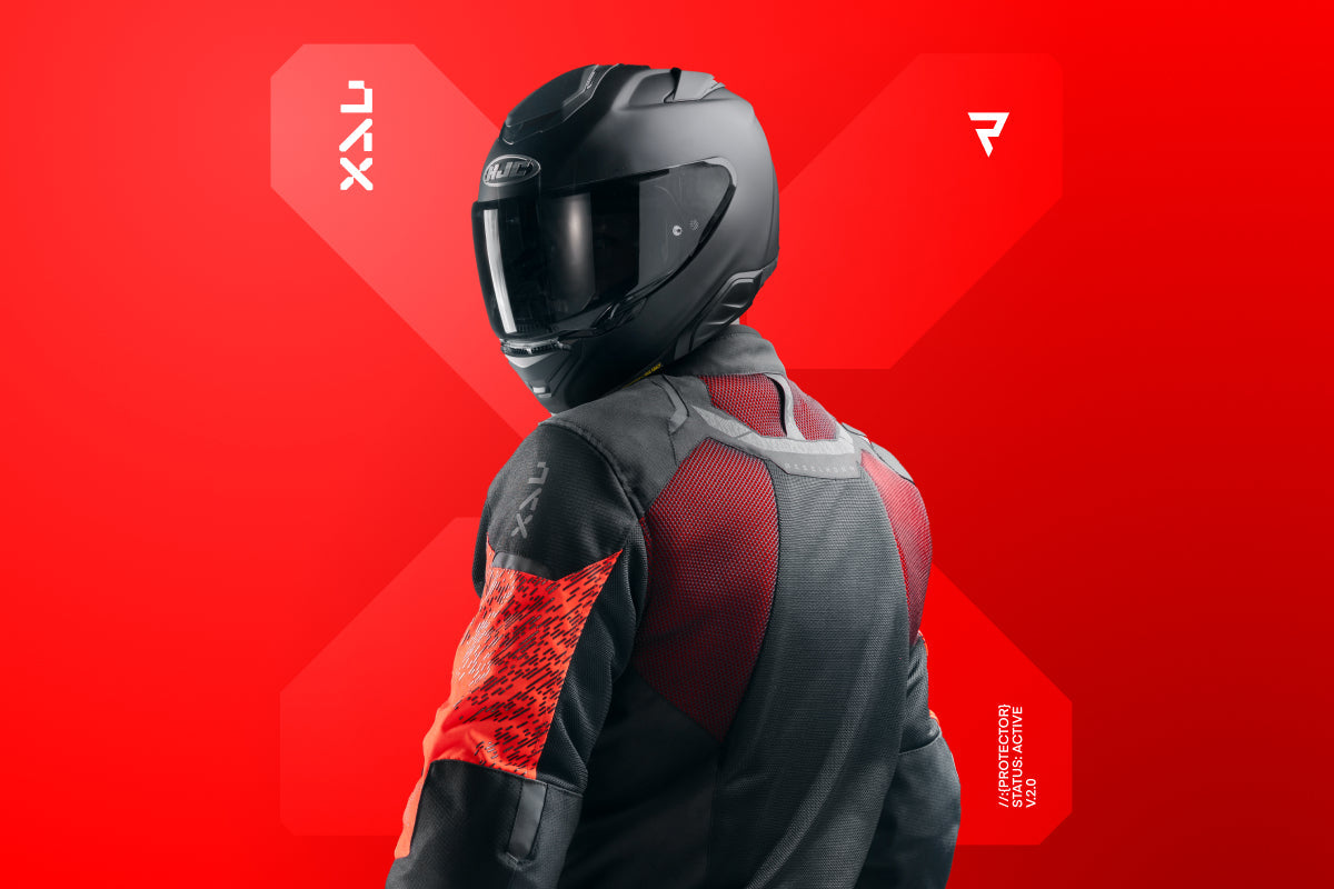 obrazek ilustruje kurtkę motocyklową rebelhorn jax