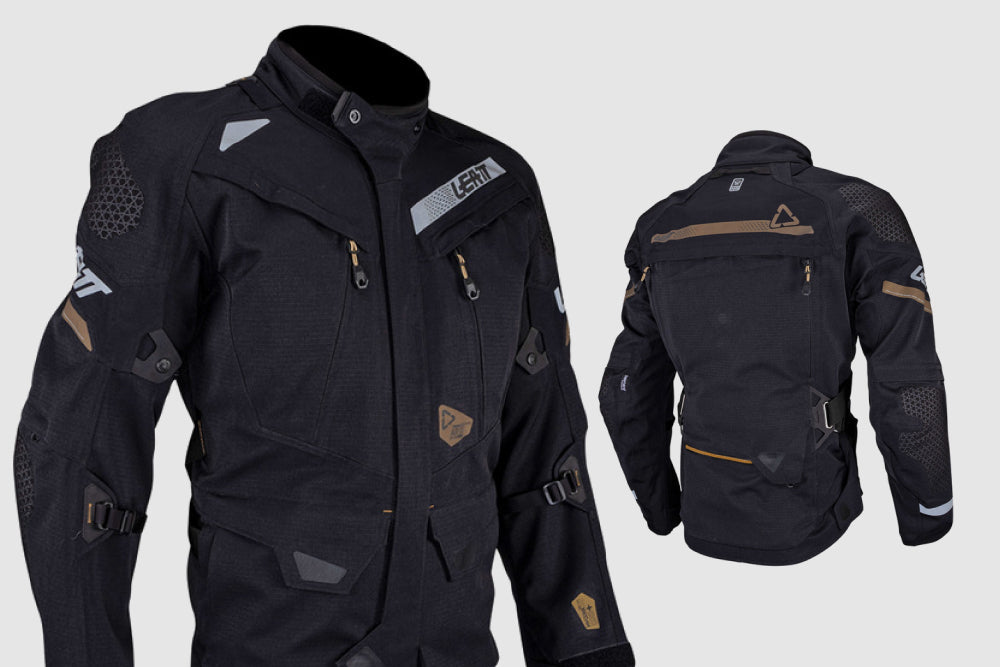 czarna kurtka motocyklowa Leatt DriTour 7.5