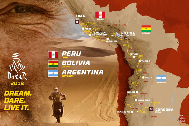 Prezentacja trasy Rjdu Dakar w 2018 roku