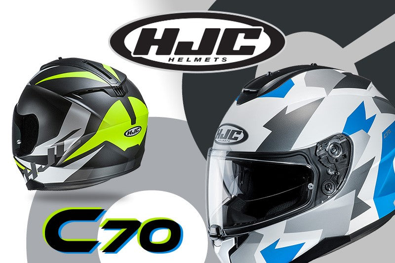 kaski HJC C70 w kolorowych malowaniach