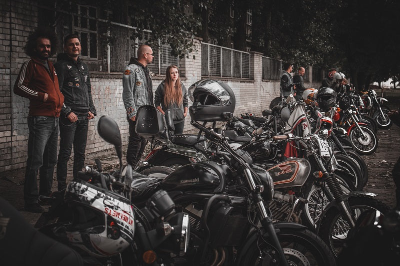 Zdjęcie ze zlotu motocyklowego classic and custom saturday night cruise, 14 edycja