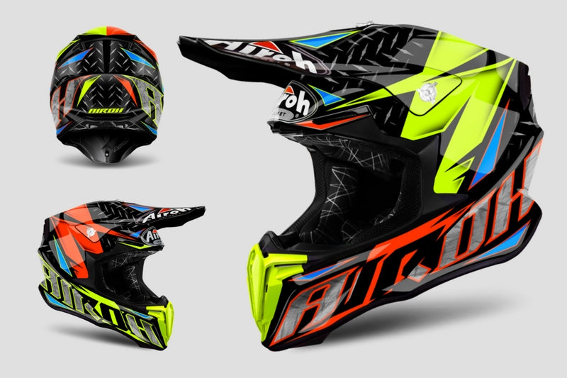 Kask motocyklowy do wygrania w konkursie Airoh Twist