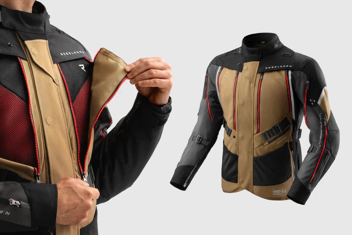 kurtka motocyklowa rebelhorn hardy 3.0