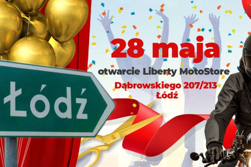 otwarcie liberty motors w łodzi
