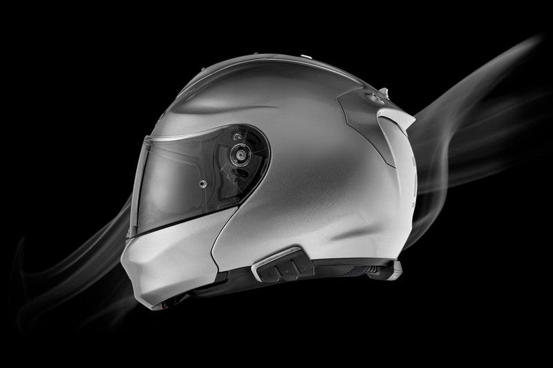 Scala Rider zamontowany na kasku HJC
