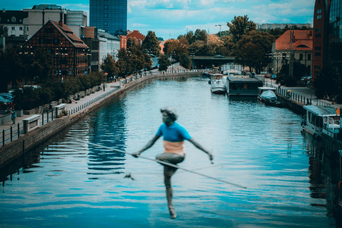 widok na miasto Bydgoszcz