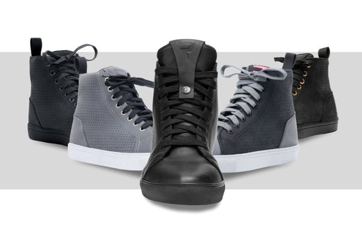 Idealne na jazdę do miasta trampki motocyklowe Rebelhorn Tramp