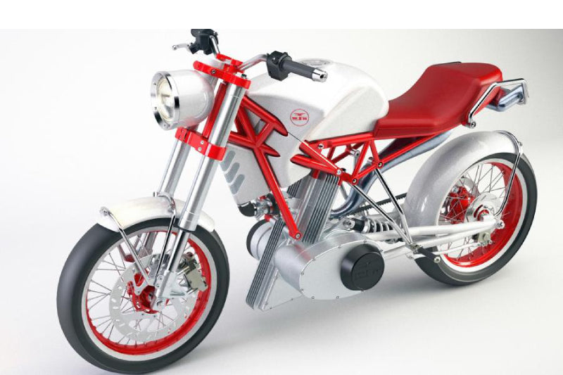 wizualizacja motocykla WSK