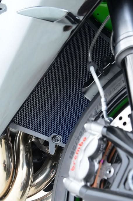 OSŁONA CHŁODNICY RG RACING APRILIA V4 TUONO 1100 15-, RSV4 RR 15-, RSV4 1100 FACTORY 19- TITANIUM 1