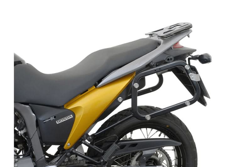 STELAŻ EVO NA KUFRY BOCZNE SW-MOTECH HONDA XL 700 V TRANSALP (07-12) BLACK 1