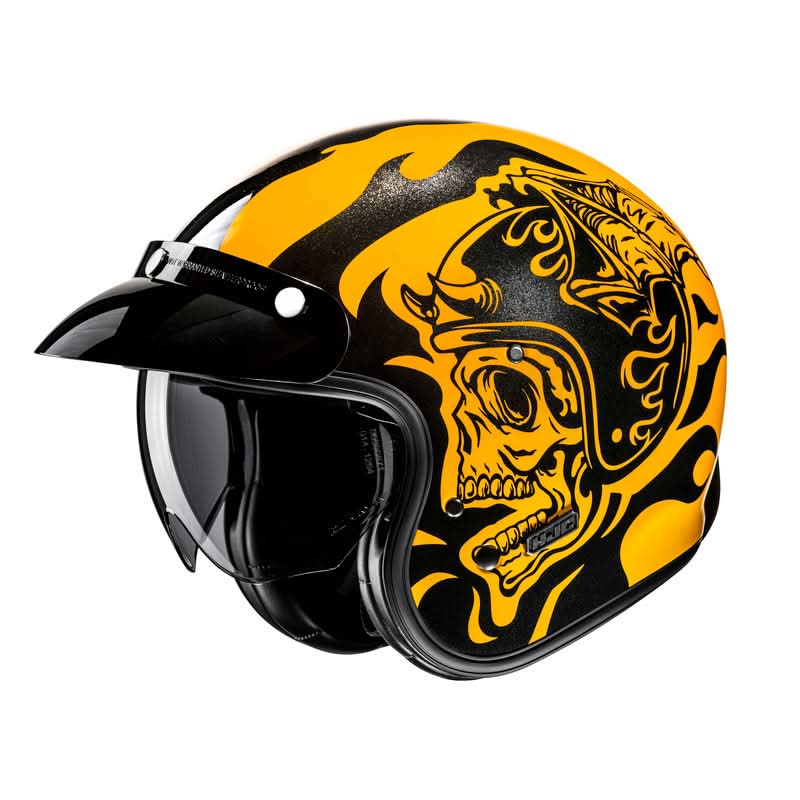 Kask motocyklowy HJC V31 Flame Yellow Black 3 332699_ZAL753428.jpg