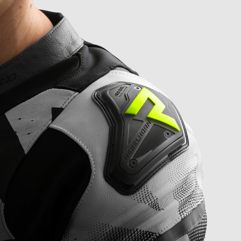 Kurtka motocyklowa skórzana Rebelhorn Inferno Black White Fluo Yellow 30 324180_ZAL786936.jpg