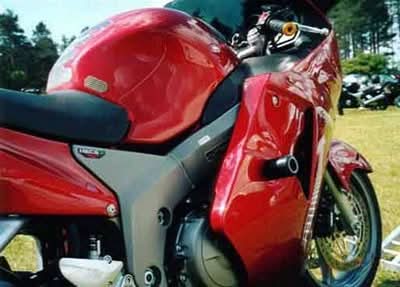 CRASHPADY CLASSIC RG RACING HONDA BIRD BLACK 1