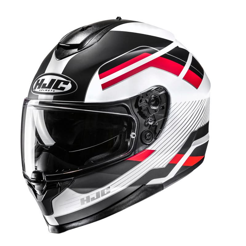 Kask motocyklowy HJC C70N Belis Black White 1 332367_ZAL751992.jpg