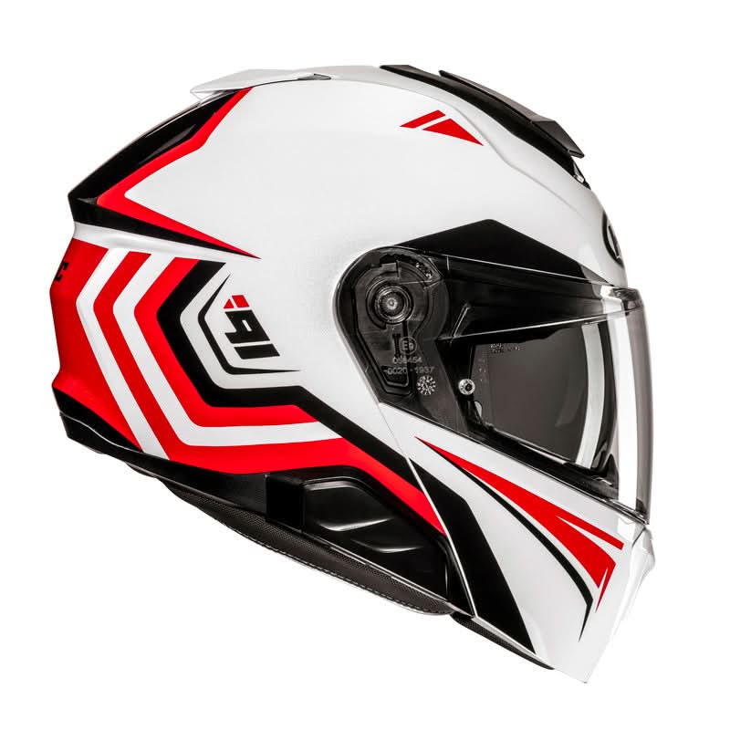 Kask motocyklowy HJC I91 Tricus White Red 9 332524_ZAL752902.jpg