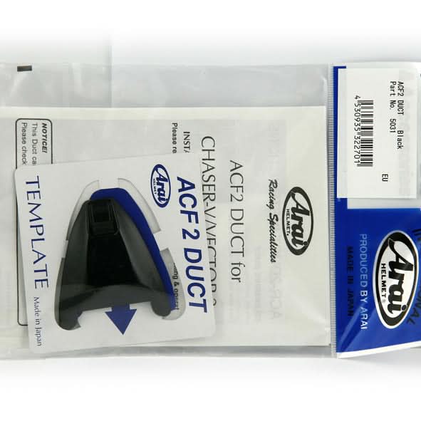 WLOT POWIETRZA PRZEDNI ARAI AIR CONDUCTOR-2 BLACK 1