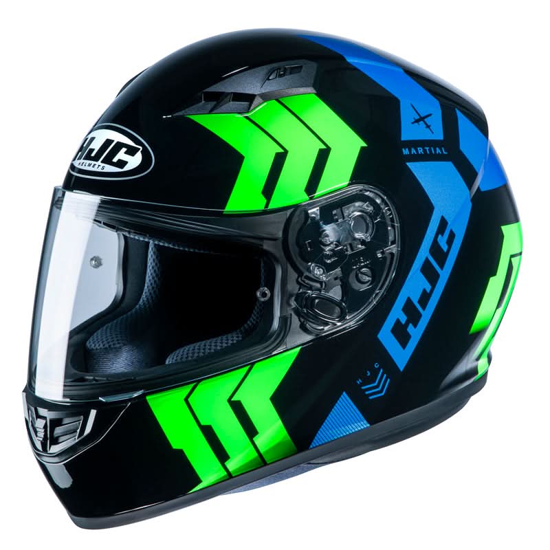 Motocyklowy Kask HJC CS-15 Martial Black/Green/Blue 1 215750_ZAL369503.jpg