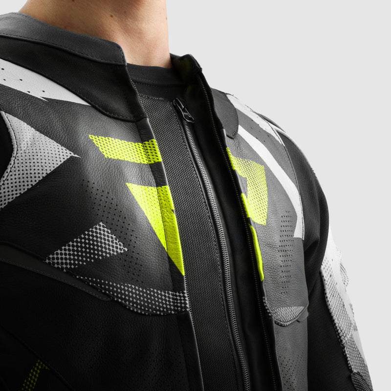Kurtka motocyklowa skórzana Rebelhorn Inferno Black White Fluo Yellow 20 324180_ZAL786891.jpg