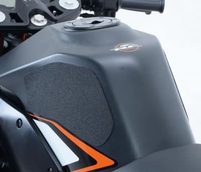 NAKLEJKA NA BAK TANKPAD ANTYPOŚLIZGOWY 2 CZĘŚCI RG RACING KTM RC125 / 200 / 390 BLACK 1