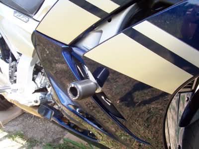 CRASHPADY CLASSIC RG RACING YAMAHA FJR1300 06- 12 BLACK 1