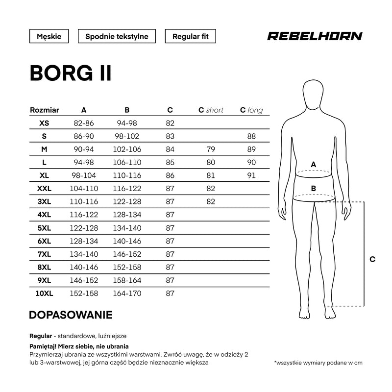 Spodnie motocyklowe tekstylne Rebelhorn Borg 2 Black Grey 36 334882_ZAL815545.jpg