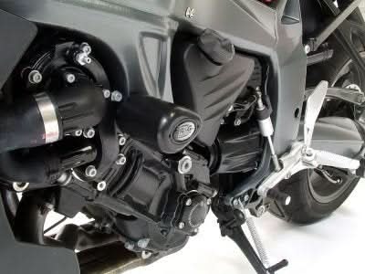 CRASHPADY AERO RG RACING BMW K1200R/K1300R BLACK 1