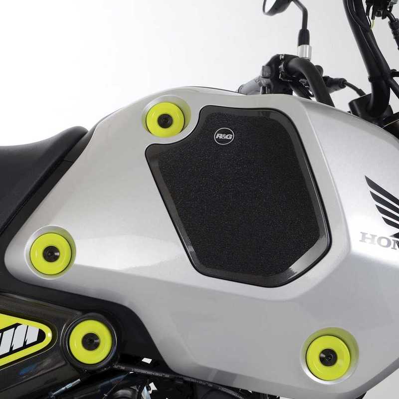 NAKLEJKA NA BAK TANKPAD ANTYPOŚLIZGOWY 2 CZĘŚCI RG RACING HONDA MSX125 (GROM) 21- BLACK 1