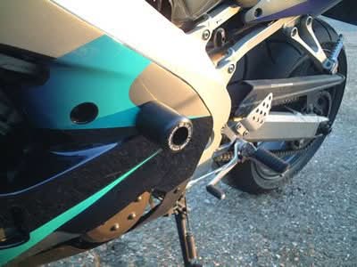 CRASHPADY CLASSIC RG RACING KAWASAKI ZX9R C1/C2/E1/E2 BLACK 1