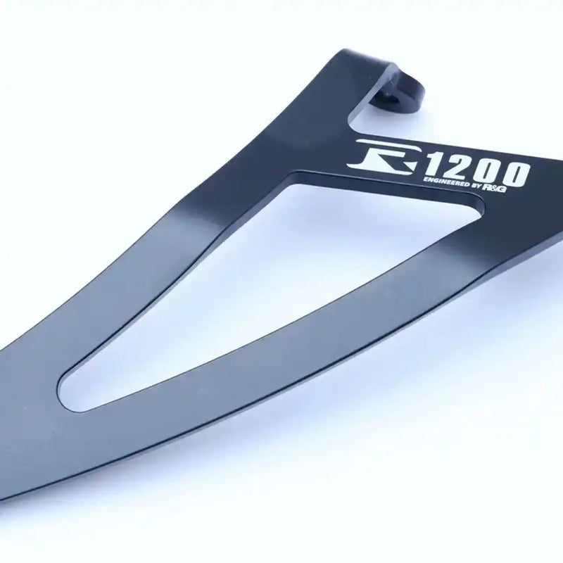 MOCOWANIE WYDECHU + ZAŚLEPKA PODNÓŻKA RG RACING BMW R1200RS 15- / R1200R 15- BLACK 1