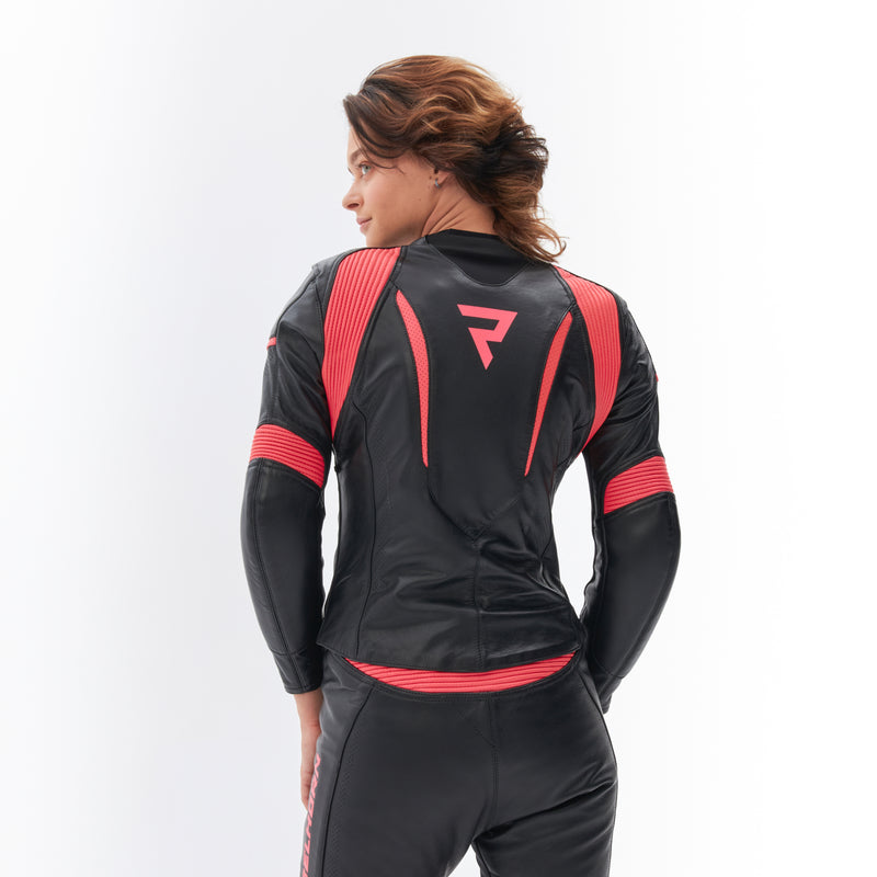 Kurtka motocyklowa skórzana damska Rebelhorn Rebel Pink Black 14 290230_ZAL676395.jpg