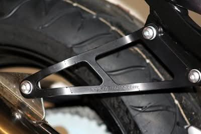 MOCOWANIE WYDECHU RG RACING HONDA CBR900 02- BLACK 1