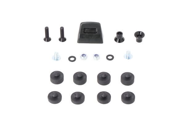 ZESTAW ADAPTERÓW NA STELAŻ STEEL-RACK SW-MOTECH DO KUFRA CENTRALNEGO GIVI MONOKEY BLACK 1