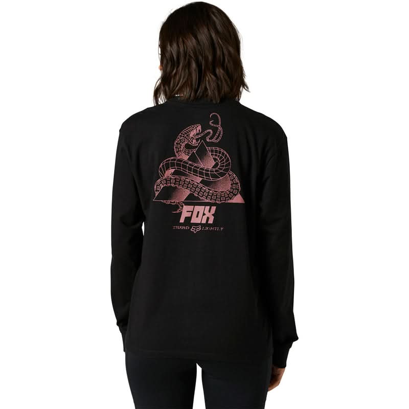 Koszulka Fox Lady z Długim Rękawem Tread Lightly Black 2 222355_ZAL429940.jpg