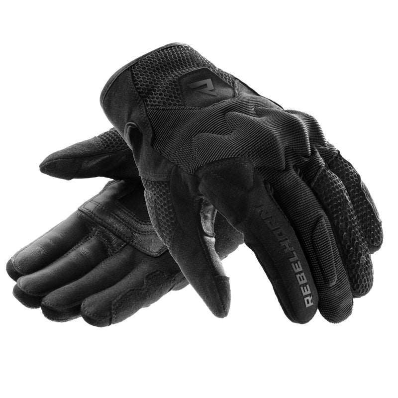 Rękawice motocyklowe damskie Rebelhorn Core Black 1 349334_ZAL895301.jpg