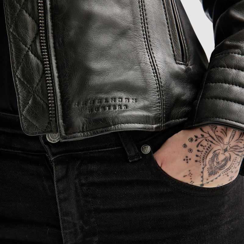 Kurtka motocyklowa skórzana damska Rebelhorn Hunter 2 Black 24 277827_ZAL712321.jpg