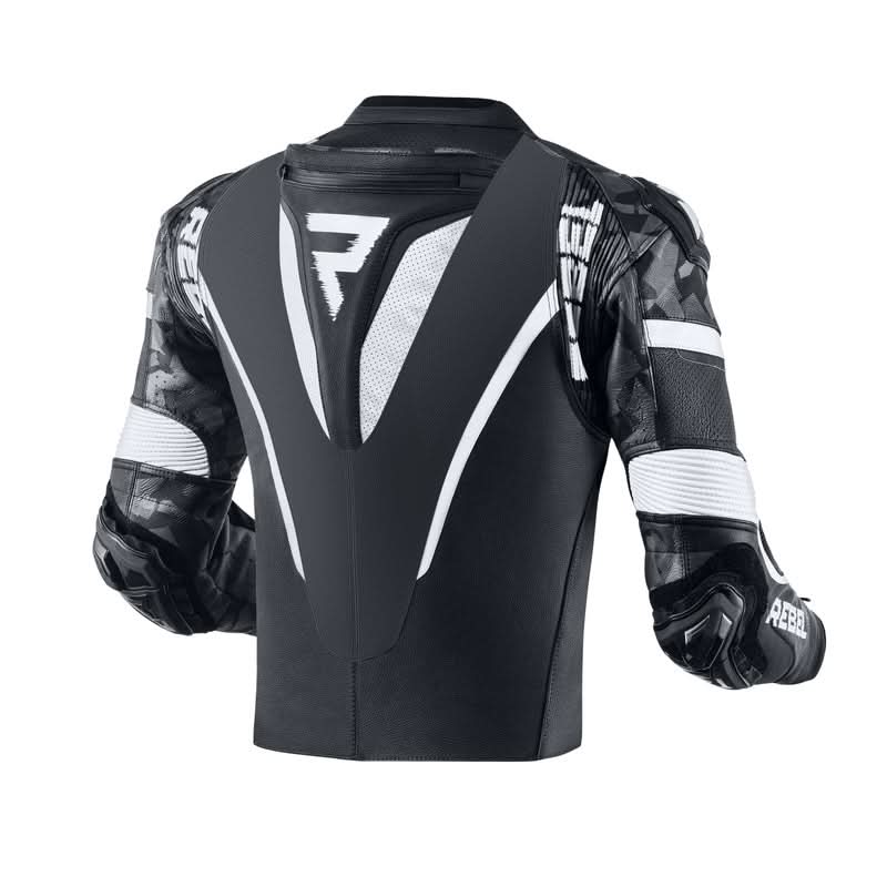 Kurtka motocyklowa skórzana Rebelhorn Rebel Black White 4 240300_ZAL480311.jpg