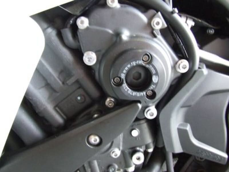 SLIDERY SILNIKA RG RACING YAMAHA R1 07-08, LEWA STRONA BLACK 1