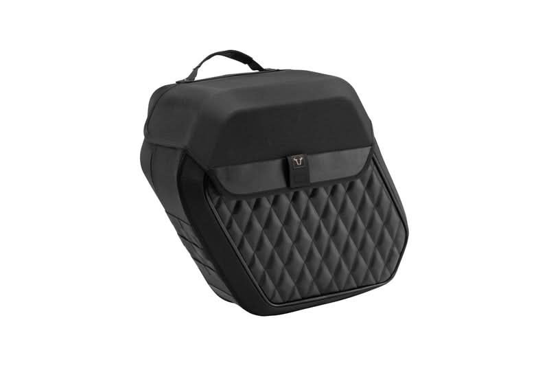 ZESTAW SAKWA I STELAŻ LEGEND GEAR SW-MOTECH HARLEY-DAVIDSON SOFTAIL FAT BOB (17-) BLACK 1