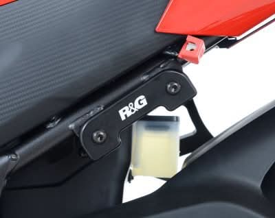 MOCOWANIE WYDECHU + ZAŚLEPKA PODNÓŻKA RG RACING HONDA CBR300R BLACK 7