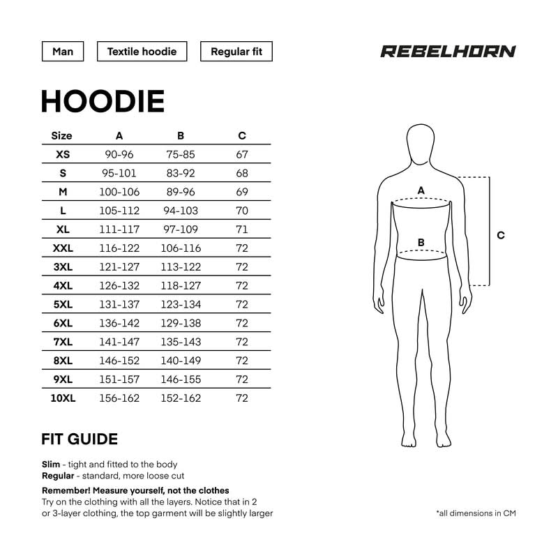 Bluza Motocyklowa z Kapturem Rebelhorn Hoodie Black 25 239556_ZAL628322.jpg