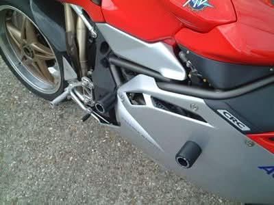 CRASHPADY CLASSIC RG RACING MV AGUSTA F4 (UP TO 2009), TOPS BLACK 1