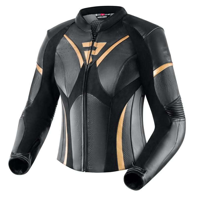 Kurtka Skórzana Rebelhorn Rebel Lady Black/Gold 1 218055_ZAL396142.jpg