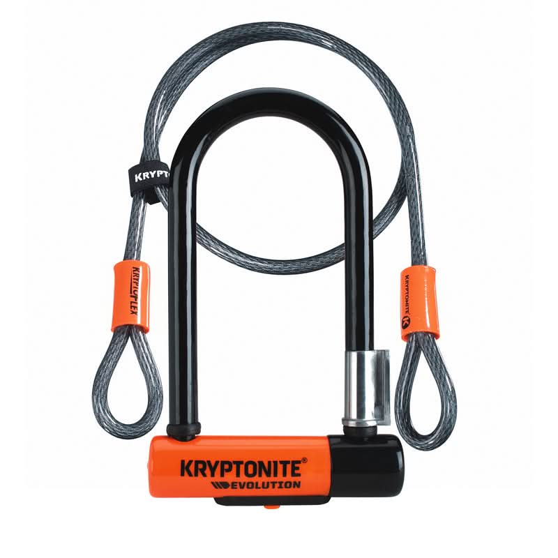 ZAPIĘCIE U-LOCK KRYPTONITE EVOLUTION MINI-7 (LINKA W ZESTAWIE) 8,3CM X 17,8CM 1