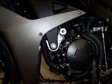 CRASHPADY AERO RG RACING HONDA CBR600RR 07- 08 BLACK 1