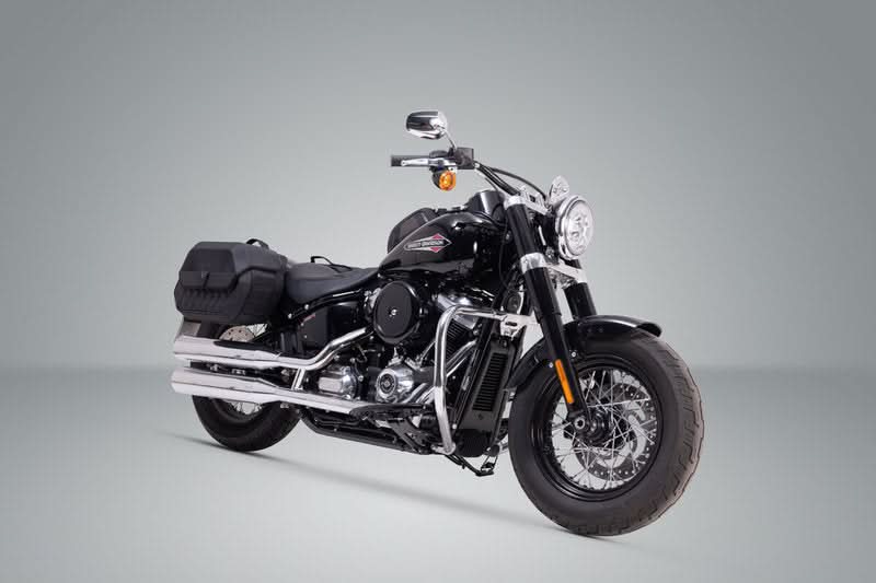 ZESTAW SAKW I STELAŻY LEGEND GEAR LH1/LH1 SW-MOTECH 2X19,5L SOFTAIL STRBOB (17-) STANDARD (20-) 1