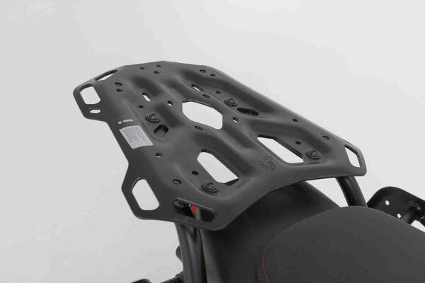 STELAŻ POD BAGAŻ CENTRALNY ADVENTURE-RACK SW-MOTECH MOTO GUZZI V85 STRADA (24-) BLACK 3