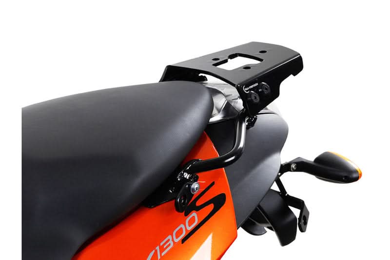 STELAŻ POD PŁYTĘ MONTAŻOWĄ KUFRA ALU-RACK SW-MOTECH BMW K 1200 S (04-08) K 1300 S (08-15) BLACK 1
