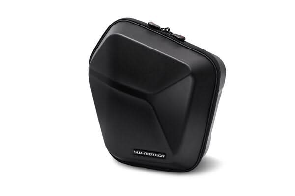 ZESTAW KUFRA BOCZNEGO URBAN ABS I STELAŻA SW-MOTECH BMW R NINET G/S/SCRAMBLER (19-) BLACK 1X16,5L 1